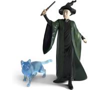 SCHLEICH Harry Potter - Professor McGonagall and Patronus Cat Figurines - 2PC Harry Potter Set - Wizarding World Collectible Figures for Kids and Adults - Ages 6+ | 42682