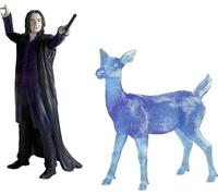 SCHLEICH Harry Potter - Professor Snape and Patronus Deer Figurines - 2PC Harry Potter Set - Wizarding World Collectible Figures for Kids and Adults - Ages 6+ | 42683
