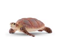 schleich 14876 WILD LIFE Hawskbill sea turtle Figurine for ages 3+, Black