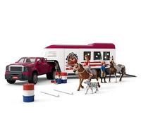 Schleich 42705 Lakeside Truck & Trailer Dually Truck horse box toy Horses set