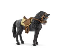 Schleich Horse Club - 3Pc Pura Raza Espanola Mare With Saddle And B | 42708 | Horse Figurine, Equestrian Toy for Girls 5+, Realistic Horse Toy, Screen-Free Imaginative Pretend Play, Party Gifts
