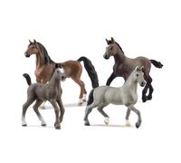 SCHLEICH Horse Club 4-Piece Horse Collector Horse Toys & Horse Gifts for Girls Ages 5+
