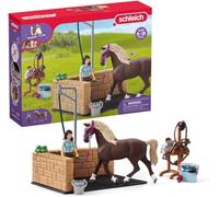 Schleich Washing Area with Horse Club Emily & Luna, Multi Coloured One Size