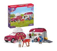 schleich HORSE CLUB Horse Adventures with Car and Trailer