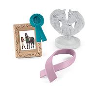 Schleich Horse Club - 4Pc Accessories Tournament Set - Kids Ages 5+ | 42538 | Accessories from 6 years, detailed horse toy, gift for girls and boys