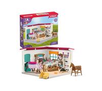 Schleich Horse Club - 67PC Sofia's Tack Shop Playset with Toy Horse Figurine, 2 Poseable Action Figures and Accessories - Kids Toys Ages 5+ | 42568