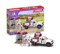 schleich 42704 Mobile Vet with Trailer, from 5 years, HORSE CLUB - Playset, 90 pieces