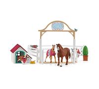Schleich 42458 Hannah's guest horses with Ruby dog horse playset toys horses toy