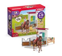Schleich Horse Club Hannah & Cayenne Stable Playset - 25-Piece with Custom Name