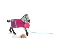 Schleich Horse Club, Horse Toys for Girls and Boys, Playful Foal Horse Set with