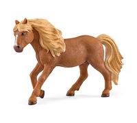 schleich 13943 HORSE CLUB Iceland Pony Stallion Figurine for ages 5+, Brown