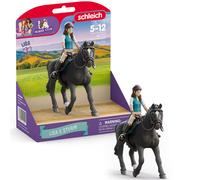 Schleich Horse Club Lisa Storm Toy Set Horse Rider Play Figures for Kids