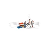Schleich Horse Club Mia's Vaulting Riding Set Toy Playset Brown