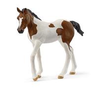 Schleich HORSE CLUB - Paint Horse Foal - 8cm Hand-Painted Collectable, Realistic Toy Horse Figurine for Girls and Boys. Durable Educational Figure for Fun Imaginative Play. Cool Kids Toys Age 5+ 14899