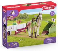 Schleich 42533 Sarah's Camping Adventure HORSE CLUB toy horses TENT carriage toy