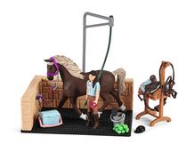 Schleich Horse Club Washing Box for Horses Emily & Luna 42438