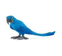 SCHLEICH Wild Life - Wild Animal Toy Hyazinth Macaw Bird Figurine - Kids and Toddlers Ages 3+