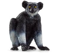 SCHLEICH Wild Life - 6cm Indri Monkey Toy Figurine. Realistic, Hand-Painted Hard Animal Toys for Boys and Girls. Durable, Educational Figure for Fun Imaginative Play. Kids and Toddlers Ages 3+ 14877