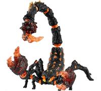 Schleich Eldrador Creatures - 8" Lava Scorpion Action Figure - Movable Scorpion Toy for Boys and Girls - Mythical Creature Figurine - Durable Fantasy Animal Beast Monster Toys for Kids Ages 7+ | 70142