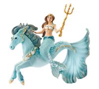 Schleich Mermaid Eyela on Underwater Horse Figure - 70594