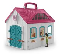 schleich 42703 Open Stable "Litte Horseshoe", from 5 years, HORSE CLUB - Playset, 60 pieces
