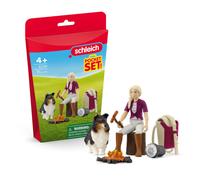 Schleich Pocket Set Mini World - Sofia Takes Care Of The Barbecue 42749