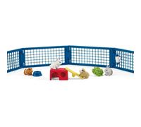 schleich FARM WORLD Rabbit and guinea pig hutch