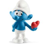 Schleich Smurf with Heart Figurine - Genuine 20817 - Brand New - Fast Dispatch