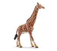 schleich Wild Life 14749 Male Giraffe Animal Figurine - Authentic Detailed Wild Male Giraffe Toy Education, Imagination, and Play - Highly Durable Animal Toys Gift for Boys, Girls, Kids Ages 3+