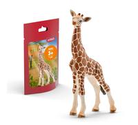 Schleich Wild Life 14751 Giraffe Calf Animal Figurine - Authentic Detailed Wild Giraffe Calf Toy Education, Imagination, and Play - Highly Durable An