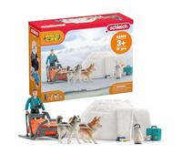 Schleich Wild Life - 19Pc Antarctic Expedition Playset - Kids 3+ | 42558