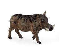 SCHLEICH Wild Life - 3" Warthog Toy Figurine. Durable, Realistic Boar Animal Toys for Boys and Girls. Educational Wild Pig Figure for Learning and Imaginative Play. Kids and Toddlers Ages 3+ 14880