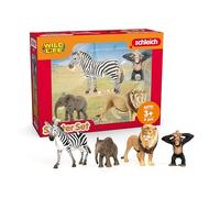 Schleich Wild Life - 4Pc Wild Life Africa Starter Set - Kids 3+ | 42721