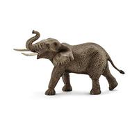 Schleich Wild Life - African Elephant, Male Toy Figurine - Kids 3+ | 14762