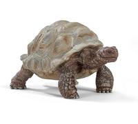 Schleich Wild Life - Giant Tortoise Figurine - Realistic Galapagos Turtle Figure with Detailed Skin Texture - Durable Wildlife Rescue Reptile Toy for Educational Play - Boys and Girls 3+ | 14824