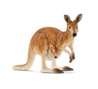 SCHLEICH Wild Life Kangaroo Toy Figure (14756) (US IMPORT)