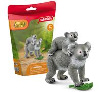 Schleich 42566 Koala Mother & Baby playset Koala Bear toy Wild Life koalas TOYS