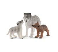 SCHLEICH Wild Life Mother Wolf with Pups