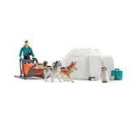 SCHLEICH Wild Life National Geographic Kids Antarctic Expedition Toy Playset