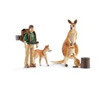 NEW 2022 Schleich 42623 Outback Adventures playset Kangaroo toy toys Wild Life