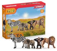 Schleich Wild Life Safari Starter Toy Figures Set - Multi multi One Size