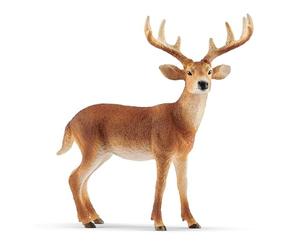 Schleich Wildlife White-Tailed Deer Male Figure 14818from JP