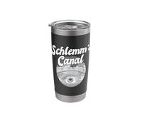 Schlemm's Canal Funny Optometrist Pun Eye Specialist Stainless Steel Insulated Tumbler
