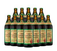 Schlenkerla Rauchbier Weizen Wheat Beer 500ml Bottles - 5.2% ABV (12 Pack)