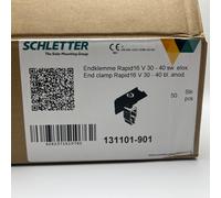 50pc SCHLETTER Mounting Solar Panel End Clamps Rapid-16 30-40mm 131101-901