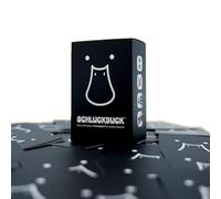 SchluckDuck Drinking Game - 110 Waterproof Cards for Maximum Evenings | Innovative Party Game & Card Game for Flatshares, Festival & Birthday | Sustainably Produced, from 16+ | Chaos & Fun Guaranteed