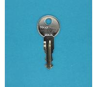 SCHLUESSELBUDE.DE SB Replacement Key for Thule Carrier Systems & Roof Boxes - Key Number Thule N105 - Compatible with Car, Van & Bicycle