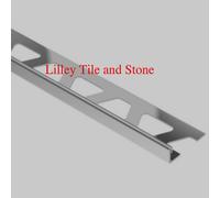Schluter Schiene Stainless Steel Square Edge Tile Trim 6-12.5mm / 2.5m Long 5pk