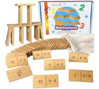 SCHMETTERLINE Mathematical Domino Complete Learning with Fun Funny Calculation Game from 6 Years for 1st Primary School (Calculation up to 20)