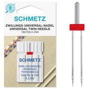 Schmetz Sewing Machine Needles, Metal, Silver, 4x80